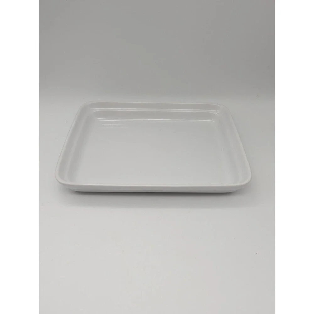 Over And Back Rectangular Baking Dish 11-inx 8.5 In Portugal White
